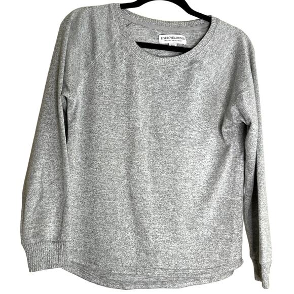 Live Love Lounge Karen Neuburger Sweater Women Small Winter Fall Neutral Minimal - Picture 1 of 8